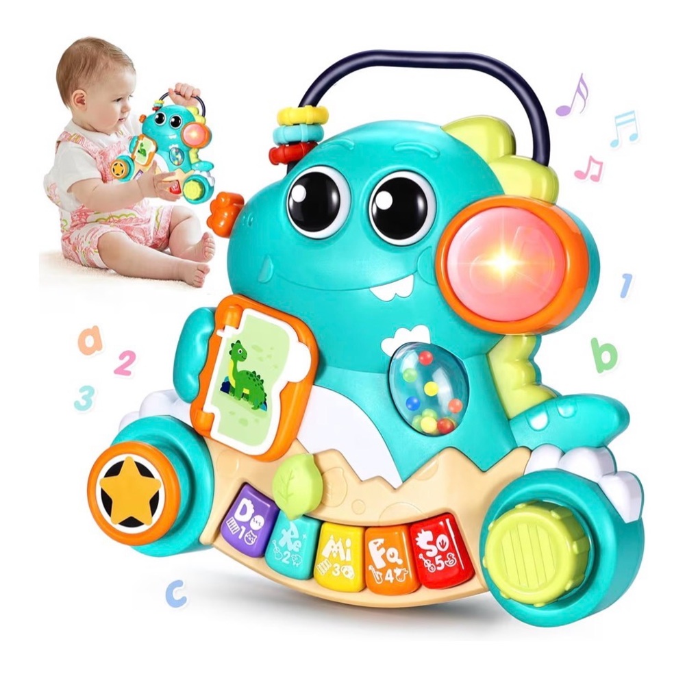 Dinosaur Piano Music Light Up Toy